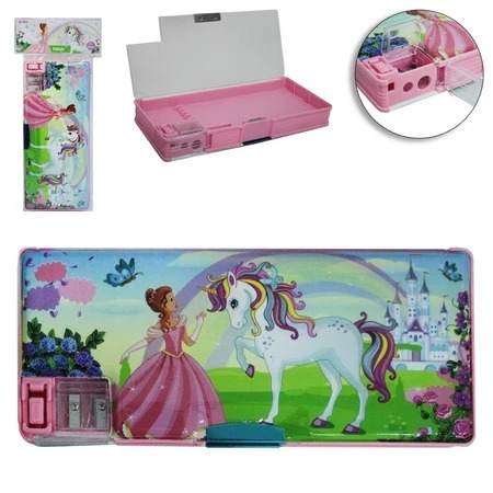 ESTOJO ESCOLAR C/AP. DUPLO PRINCESA